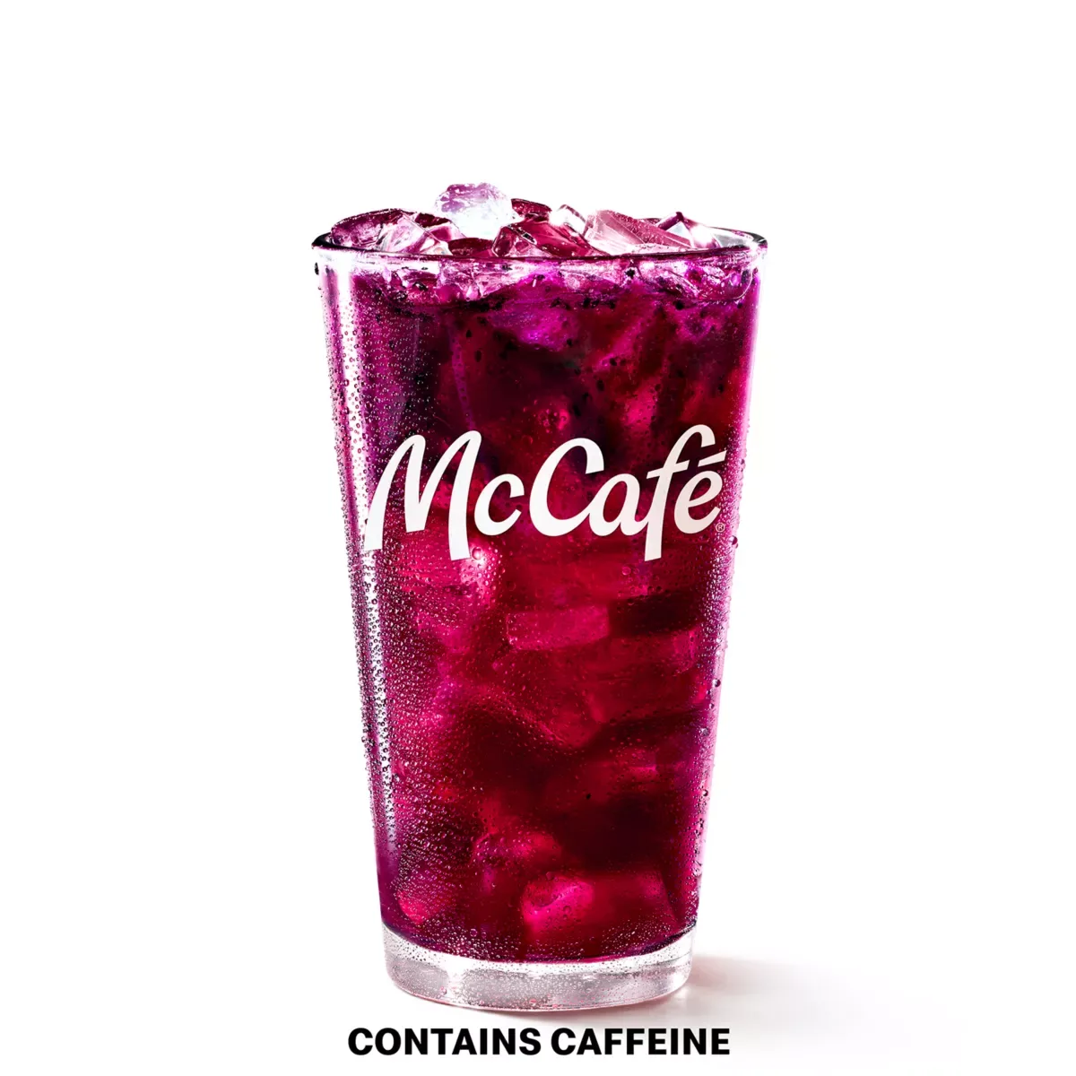 Blackberry Passion Fruit Refresher from McDonald's menu